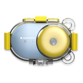 AgfaPhoto Waterproof Camera for Kids with MSD8GB Pink