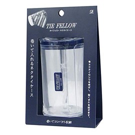 Ikemoto Hanko Industrial Tie Case TW500, Navy, 2.6 x 4.3 x 2.6 inches (6.6 x 11 x 6.6 cm)