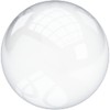 Solid Acrylic Sphere/Plexiglass Ball - Transparent/Clear - 1/2" Diameter (Pack