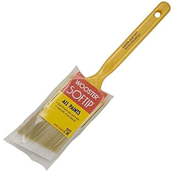 Wooster Brush Q3208-2 Softip Angle Sash Paintbrush, (Pack of Three