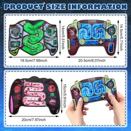 ARONRAVE Sensory Toy, Pack of 3 Anti-Stress Toy, Sensory Toy, Autism Squeeze Toy, Anti-Stress Toy for Squeezing and Kneading, ADHD and Autism Toy