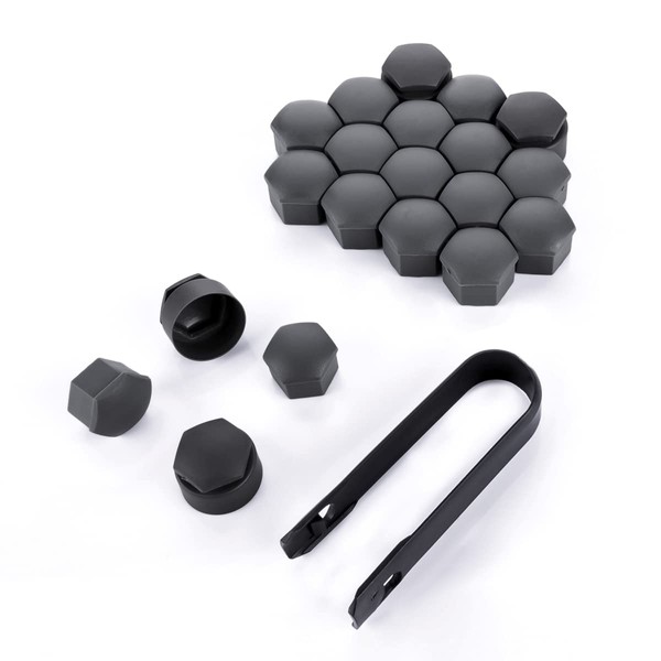 LST 20x Wheel Bolt Cover Caps Anti-Theft Caps Set 17