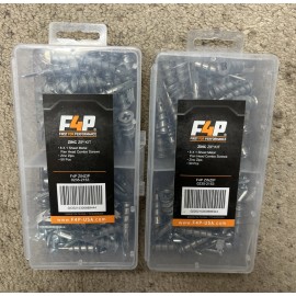 F4P ZINZIP TACKLE BOX ZINC SELF-DRILLING DRYWALL ANCHOR KIT( 2box of 50pcs)