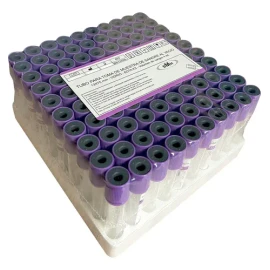 Tubo Lila 4ml Bmh Tipo Vacutainer Caja 100 Piezas