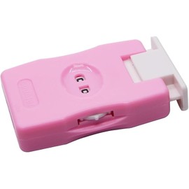 Generic RUIAN Knitting Row Counter Plastic Crochet Stitch Craft Needle Marking Tool (Pink)