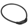 PATIKIL 2.23 Feet Combination Bicycle Lock, 4 Digit Steel Cable