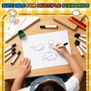 Desing Wish 10 Pezzi 9,2 cm Penne Nere Ricaricabili Compatibile