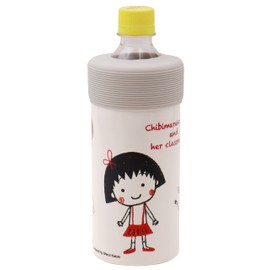 OGURA Chibi Maruko-chan Plastic Bottle Holder, Lightweight, Tumbler, Vacuum, Insulated, Compatible with 16.9 - 23.6 fl oz (500 - 600 ml)