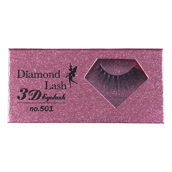 New/【Diamond Rush Official】DiamondLash 3D EYELASH no.501 Super Volume 3D False