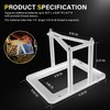 Universal Battery Tray Hold Down Trunk Relocation Box - Billet
