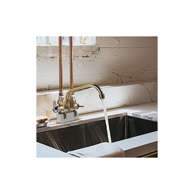 Homewerks Worldwide 3310-250-RB-B Rough Brass Laundry Faucet, No Size