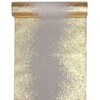 Générique Générique Table Runner in Gold Metal 28 cm x