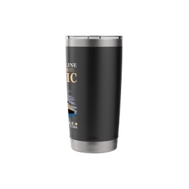 Titanic 1912 Vintage Titanic Expert Titanic Boys Girls Stainless Steel Insulated Tumbler