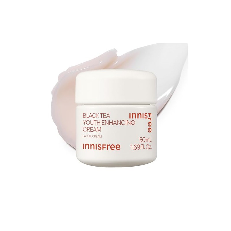 Innisfree Crema Jóvenes Hidratante Facial Ácido Hialurónico Negro