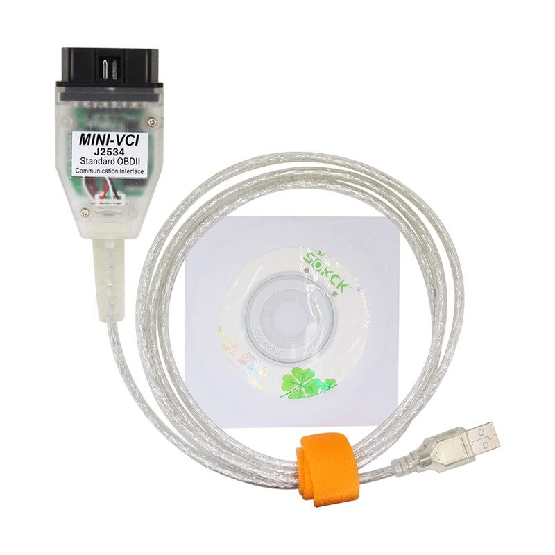 CTobd Mini Vci J2534 Cable Standard Obd2 Communication Interface for