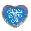 Alpha Delta Pi Heart Shaped Makeup Bag