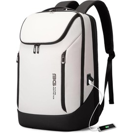 Business Smart Backpack Waterproof fit 15.6 Inch Laptop Backpack with USB Charging Port,Travel Durable Backpack - Colour: Black(no Charge Port), Size: Large