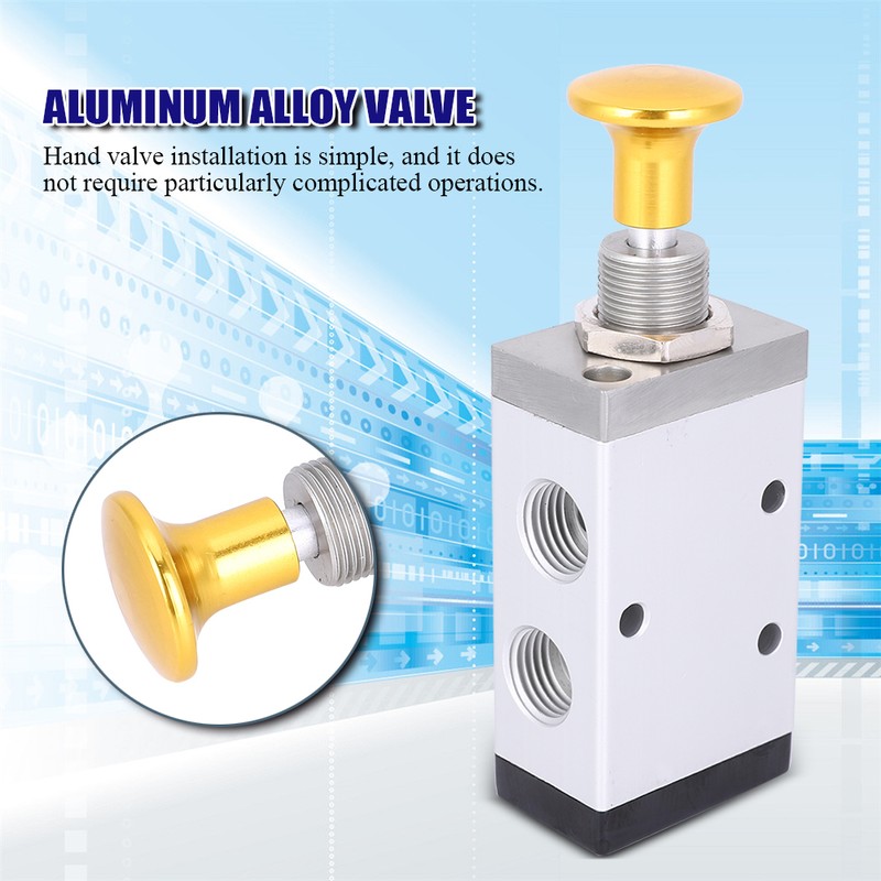 Manual Valve Two Position Five Way Hand Valve G1 /