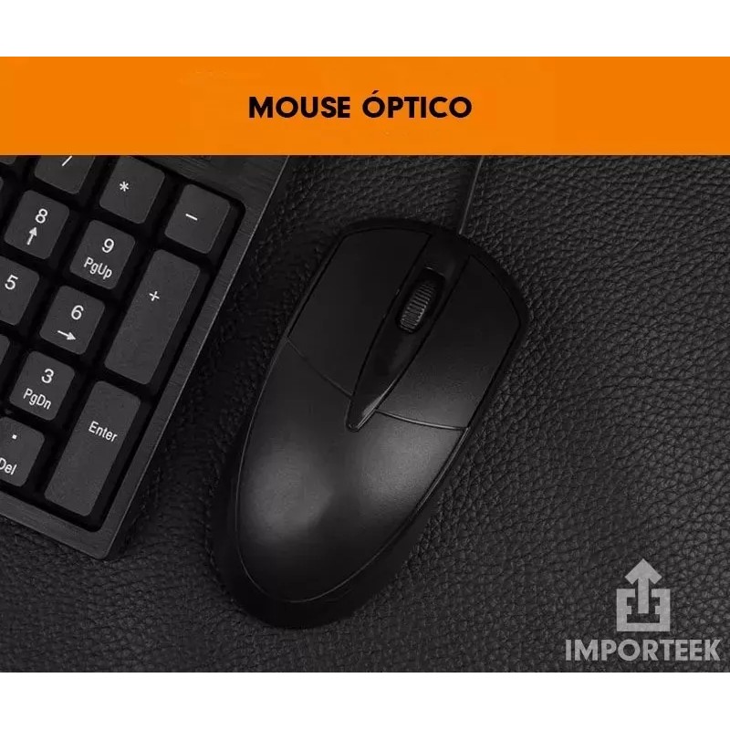 Importeek 10pz Mouse Optico Alambrico Usb Ergonomico Portatil Pc Lapto