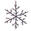 Vickerman 742617-8" Beige Twig Snowflake Christmas Tree Ornament (8 Pack)