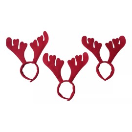 Generic 10 Diadema Reno Alce Rojo Navidad Festivales