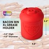 Talisman Designs Bacon Bin Grease Strainer & Collector | Family