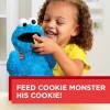 Sesame Street Feed Me Cookie Monster Plush: Interactive 13 Inch
