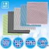 Cool Towel, Set of 5, Quick Drying, Soft, Washable, Reusable