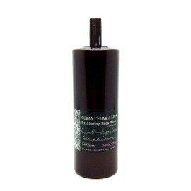 Cuban Cedar & Lime by Bath House 8.8 oz / 260 ml exfoliating body wash men R16