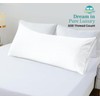 Body Pillow Cover 20x72 Body Pillow Case 100% Egyptian Cotton