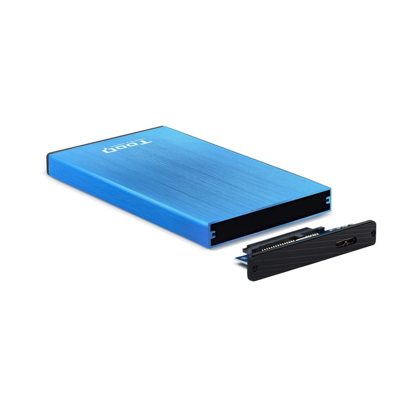 TOOQ TQE-2527BL - 2.5 inch HDD Enclosure (SATA I/II/III up