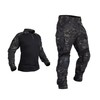 IDOGEAR OUTDOOR Men’s G3 Combat Uniform Tactical Camouflage Apparel Set