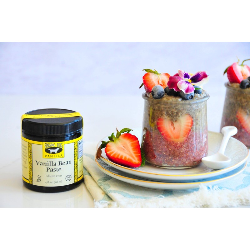 Singing Dog Vanilla: Gluten-Free Vanilla Bean Paste - 4 Fluid
