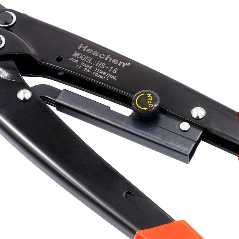 Heschen Ratchet Terminal Crimping Tool HS-16 Use for 1.5-16 mm²