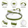 Clear Microwave Food Cover for Reheating – Vented Splatter Guard