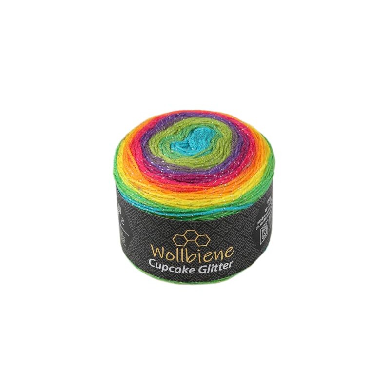 Cupcake Glitter Simli 150 g Knitting Wool 150 g Wool