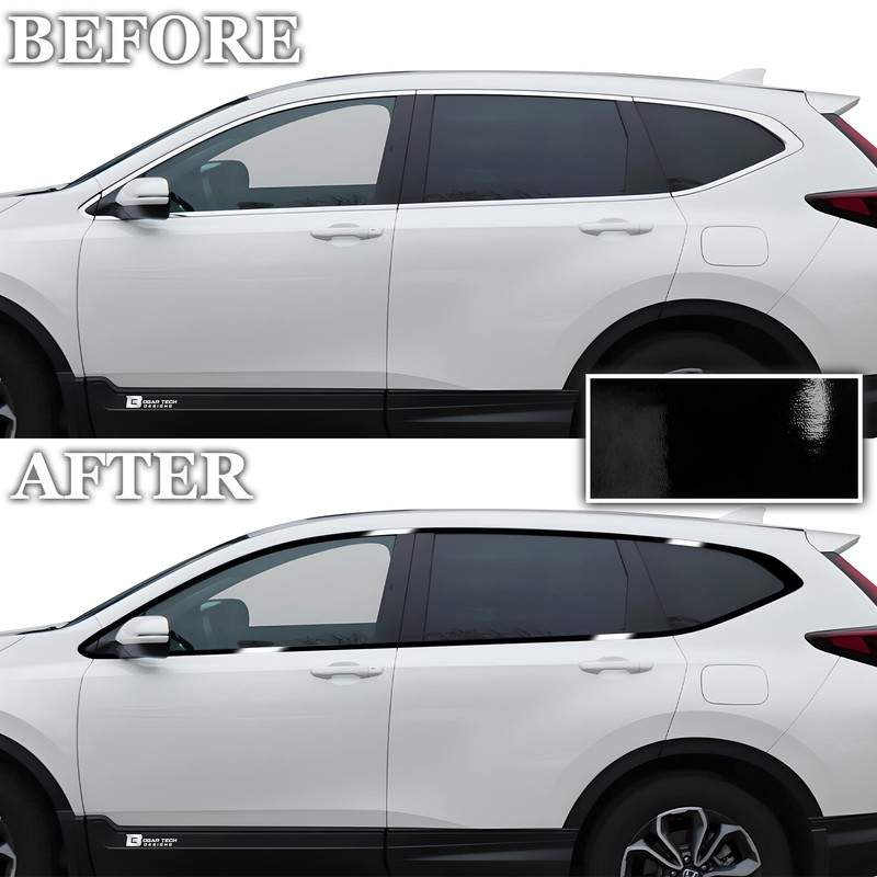 BOGAR TECH DESIGNS Side Window Chrome Delete Sticker Decal Vinyl
