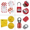 HiLKCO Lockout Tagout Station,Lock Out Tag Out Kits Electrical Industrial
