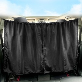 Car Curtain, Sleeping Curtain, Car Darkening Curtain, Car Supplies, Divider Curtain, Separate Front and Rear Seats, UV Protection, Large and Medium Size, Easy Installation, Change of Clothes, Nursing,
