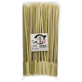 01316 Commercial Teppon Skewers, 8.3 inches (21 cm), Approx. 100 Pieces, For Easy Rotation Ingredients