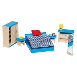 GoKi Wooden Doll's House Bedroom