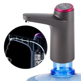 Hot Cold Water Dispensers, Charging Water Bottle Pump Automatic Drinking for Household Camping Electric Water Dispenser, Universal USB