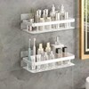 Bathroom Shelf – No Drill Design, Easy Storage for Shampoo