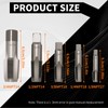 Hoypeyfiy 5Pcs NPT Pipe Thread Taps Set, 1/8" 1/4" 3/8"