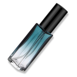 WUSJCOF 1 Stück nachfüllbarer tragbarer Parfümzerstäuber, Duftsprüher aus Glas für Reisen, Partys, Männer und Frauen (10 ml) (blauer Farbverlauf)