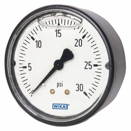 Compound Gauge, 1-1/2" Dial Size, MNPT