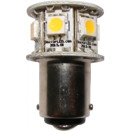 Dr. LED 12V 2NM White LED Bulb BA15D for anchor lights GE #68 #90 #94 #1004