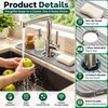 Water Absorbent Faucet Mat for Kitchen & Bathroom Sinks –