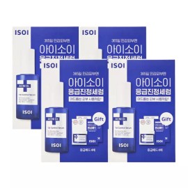 Isoi 아이소이 응급진정세럼 40ml+패드 4P 4개 ISOI Emergency Calming Serum 40ml + Pads 4P 4 Pack