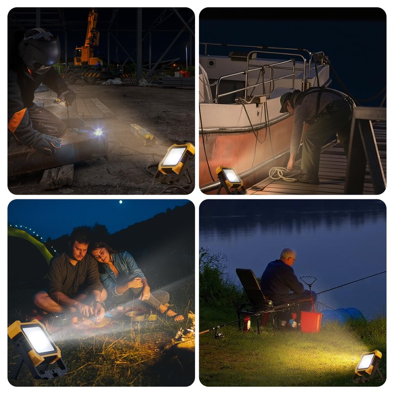 LED construction spotlight